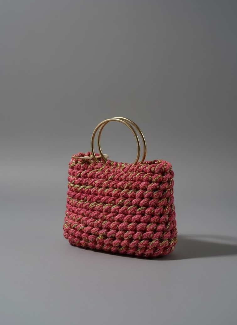 Bolso Sabina Velvet Dorado