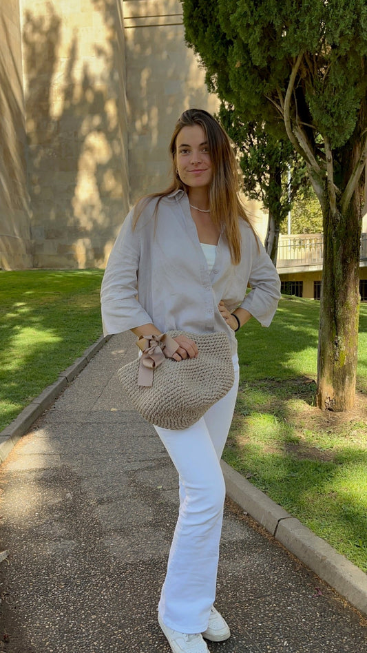 Bolso Mirenchu Crochet | Hecho a Mano artesano ISSI - Issi Crochet