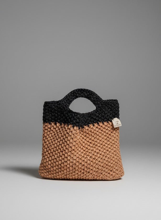 Bolso Rafia Crochet | Hecho a Mano artesano ISSI - Issi Crochet