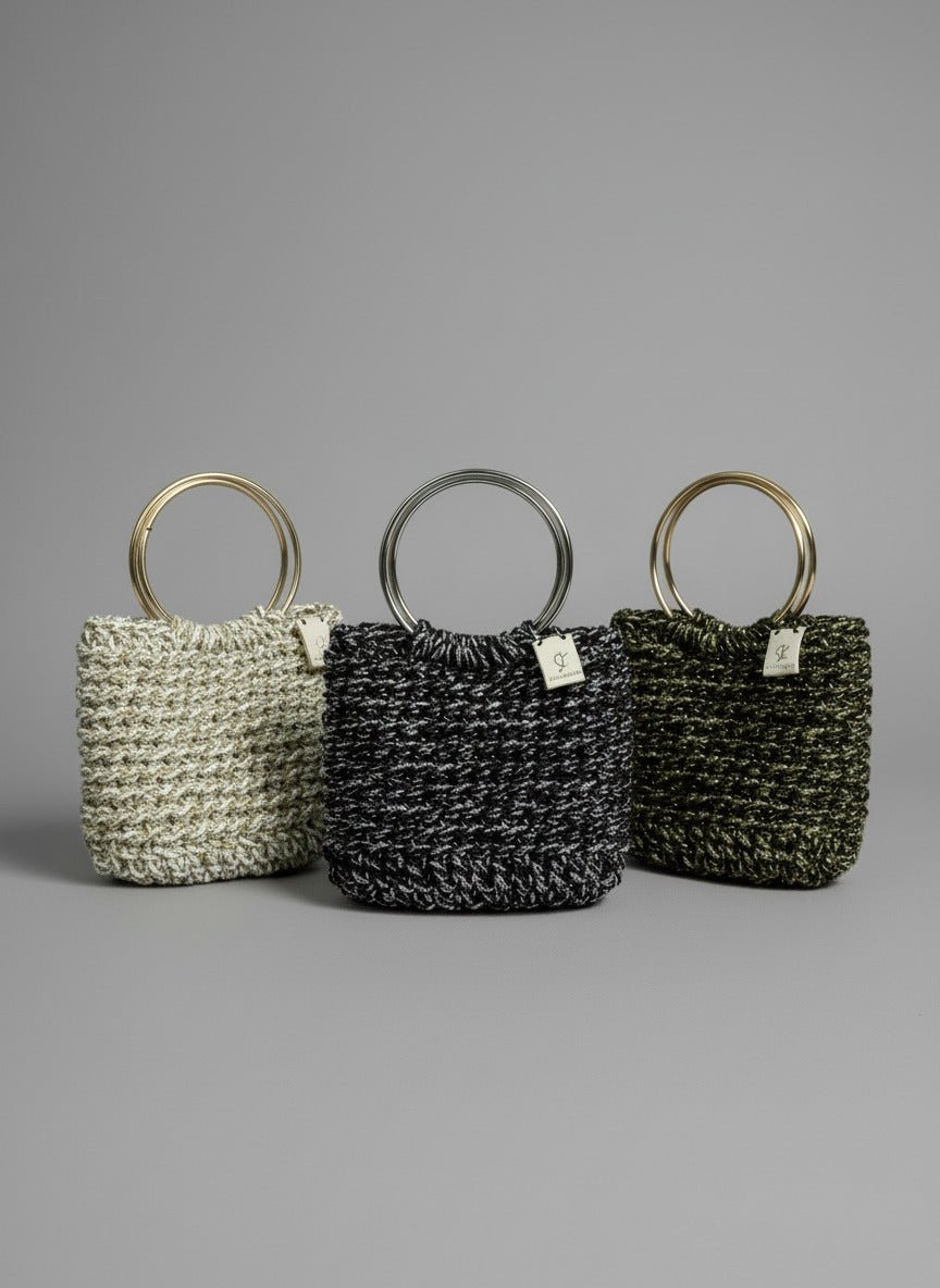 Bolso Sabina Fiesta | Hecho a Mano artesano ISSI - Issi Crochet